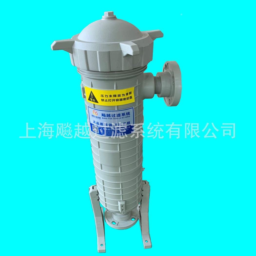 2号P单P式袋过滤器吊环ZZS螺母塑胶过滤器滤聚丙烯袋式过器高精度