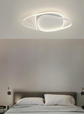 客厅灯76370现代简约气用新款大网灯led吸顶灯红灯大具家三色光新