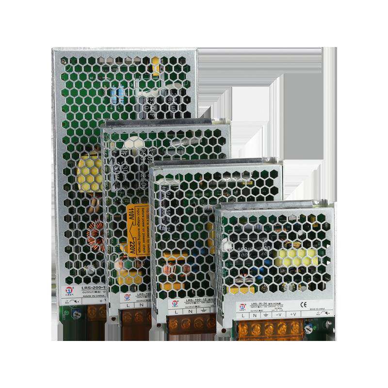 薄型开关电V源LRS源-350-24764变220V转24V直流24V14.6A开关电压