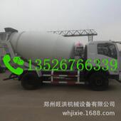 4立罐方混凝土搅拌机减速么安怎装 KHH双向搅拌不卡料小型搅拌罐车