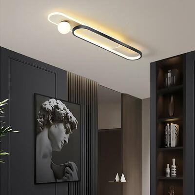 2025新款走廊28026道灯超过薄衣长帽间条顶灯现吸代简约书房玄关