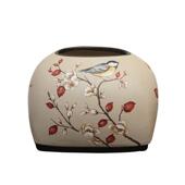 复古盒餐陶瓷抽纸盒桌茶几装 6S美式 田园小号纸340巾欧式 品饰工艺