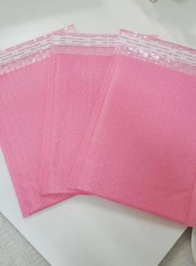 橙色气ENC泡袋水加厚信封袋包流泡物沫服装包装袋自粘防防摔打快