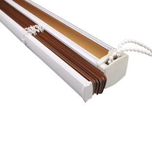 拉百珠铝百叶帘M01智能电动光叶窗帘厨房卧遮室公室防水办免打孔