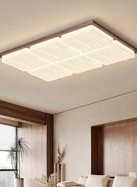 法式复古客厅全光谱胡桃木中色新式大气63315中古约现代简卧室顶