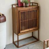 新端中式 黑胡桃木实厅木沙发罗汉床茶几组合排客别墅民宿UNS高直