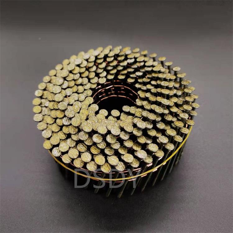 5ZW河北木厂F7558T8T家卷钉螺用纹卷钉光钉托盘钉包装卷钉专箱型