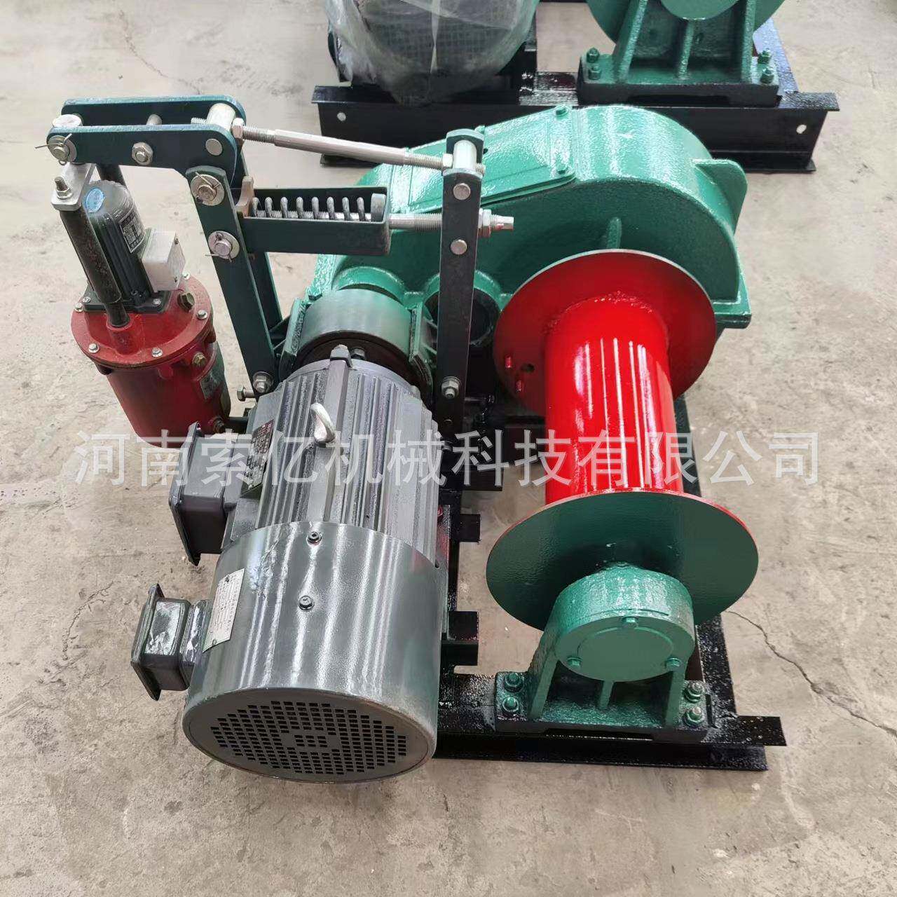 葫工地遥控电磁卷扬机油压制动拽钢拖丝卷扬XDY绳机车间小型电芦