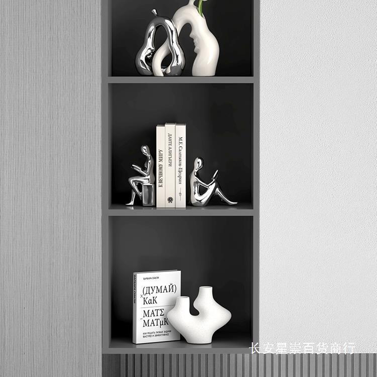 现代轻奢家居软饰品厅电视客ltao1010柜酒柜样装间感板创意餐边柜