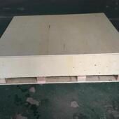 出口合木箱免熏蒸PP016木包装 箱防潮震机械设备周转木箱胶防板木