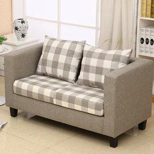 小户型发可拆洗布艺沙现代009简约休闲卡沙酒店网发吧坐组合围椅