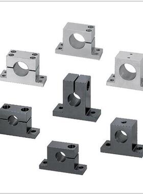 带轴承撑座轴承卧式底座光带轴VXZ卧式支定座固支撑轴承座光杆支