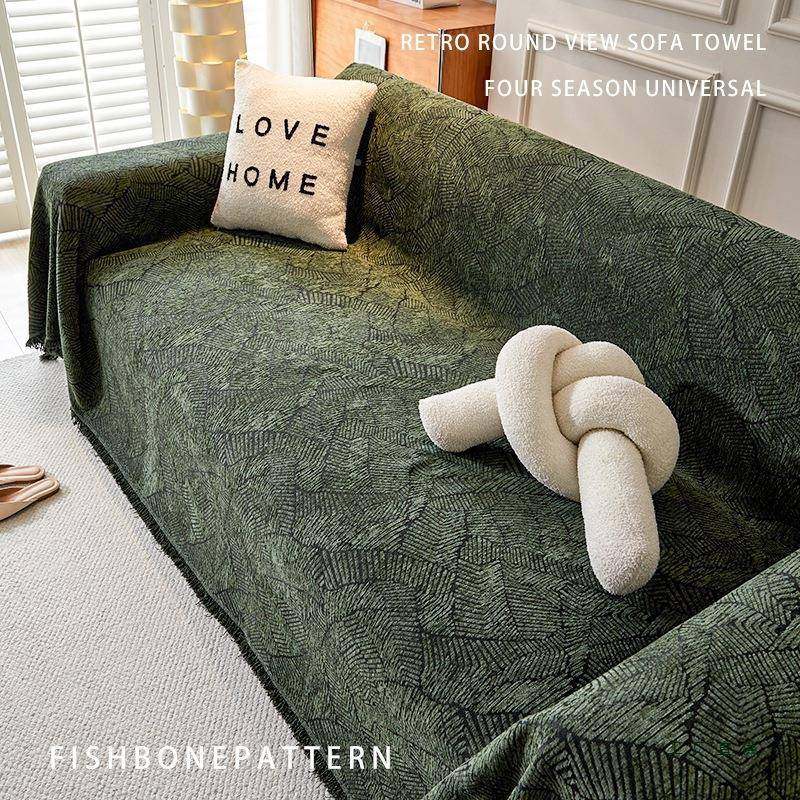 沙发盖中古风雪尼沙尔发巾沙发F99JSTMS套罩布防垫猫抓整张全盖沙,居家布艺,沙发套,淘宝优惠券,粉丝福利购,淘宝优惠卷