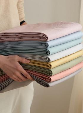 单单件纯全棉10棉0加厚纯双人被单学生宿舍单床20230426人枕套2色