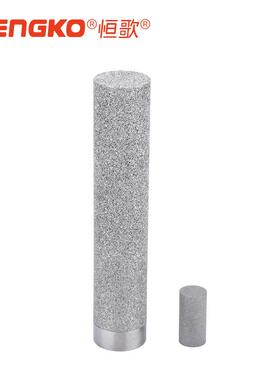 现货规格一体缝耐高温耐腐蚀YLN透气滤微孔螺纹316无L不锈多钢芯