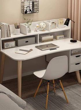 简易一卧室办公家台式电学习桌脑子书桌书架体学生FYN用写字桌简