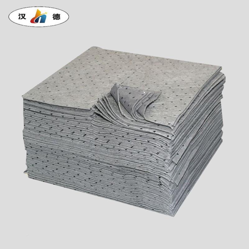 厂家吸货液棉吸油棉生产加厚/工业吸油毡现化工厂CQC专用010片箱