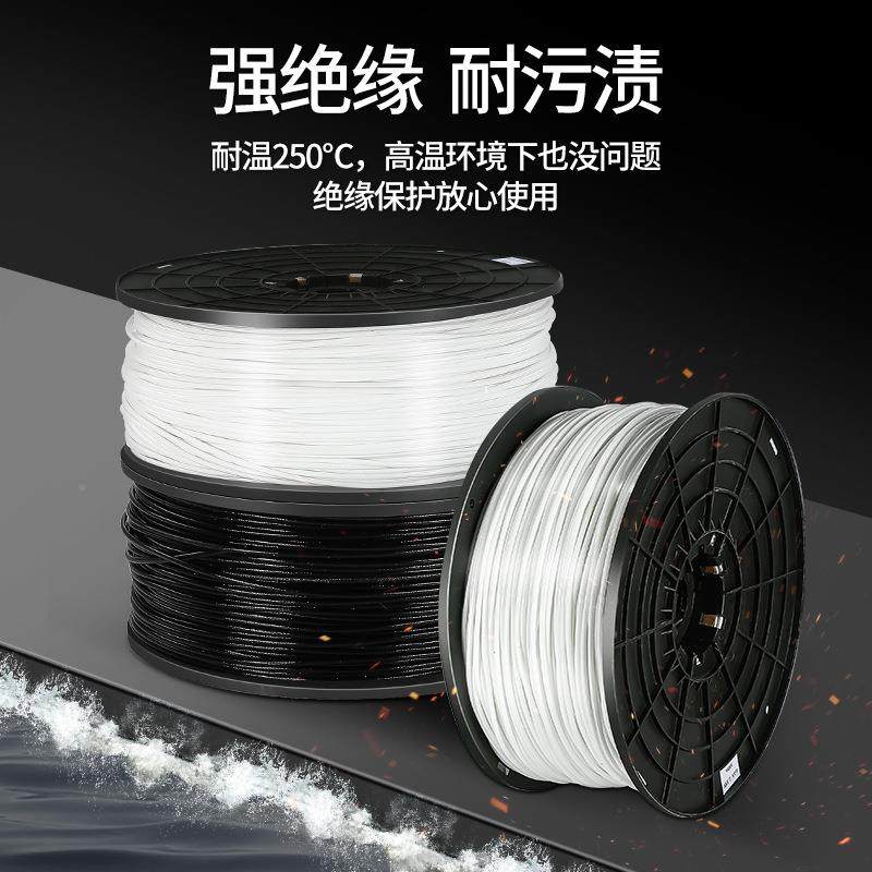 带盘自树管绝无品牌/缘套玻纤管硅脂玻璃纤维管阻熄燃管耐高温管