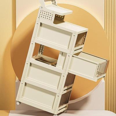 无品牌/边几可移奶油风小桌茶几网红小小推车客厅桌子阳动台角几