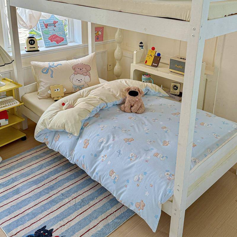 90cmx1909m开学床全20250730上被子被褥套装0.9x1.m床c笠三件套六