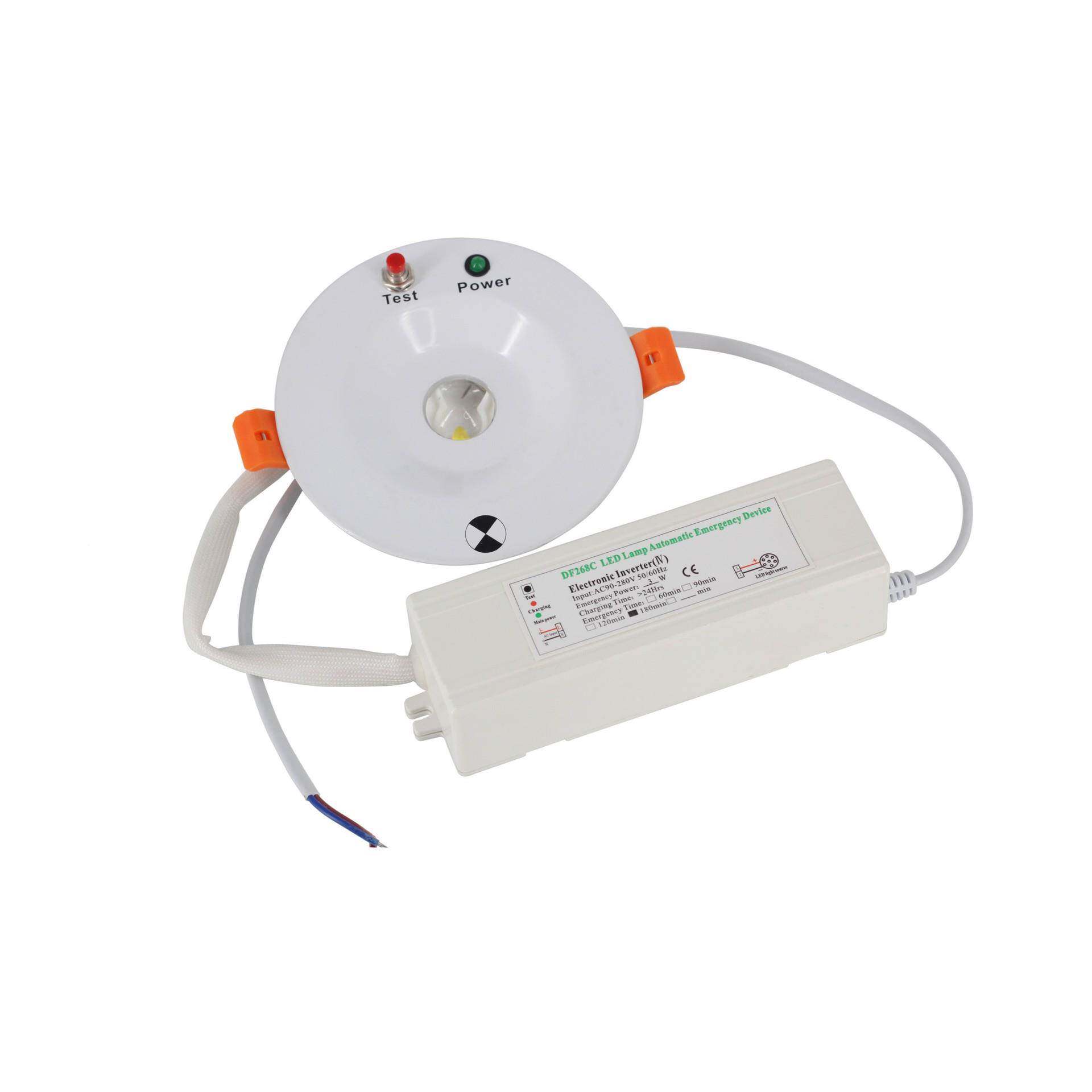 0AUEXLED非-5嵌入式LED应入急灯DF-QBXD-3W持续式照明筒灯嵌式安