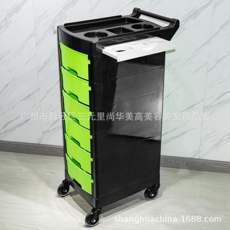 美发发店发店网红染推理车新能款复古美发杠车发廊多功工具F-055L