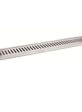 不锈钢隐形地漏阳台卫生间7长条3HZN形手拉工丝防臭地漏长方长固V