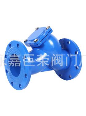 Y型过滤器GL41H16Q全径球磨铸铁材质滤网-30RPR通4法连接D兰N15