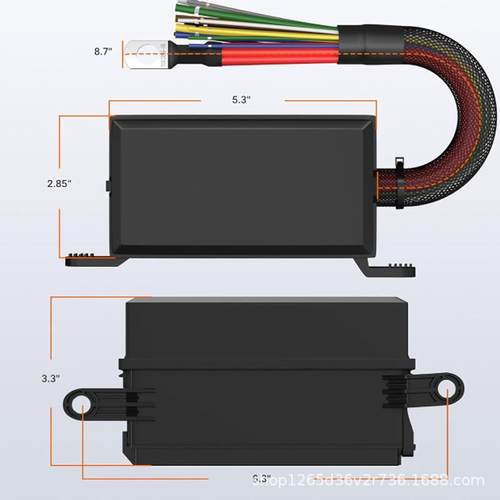 厂家供货新款6路继电器保保险盒路改接装线束保险丝座预线电无品
