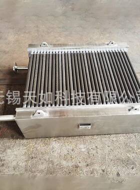 304不钢汽加热器铝翅热片管锈换热器蒸汽烘烤房加热器散热片加器