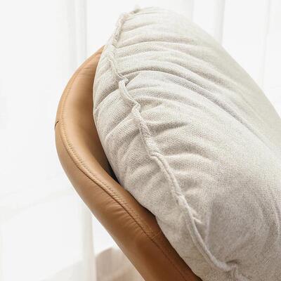 布5350艺蛋壳椅摇摇椅现代简约家阳台单人躺椅用客厅懒人椅p沙发