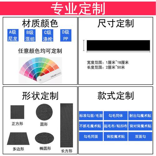 地坪磨研机转黑业碟魔术贴色尼龙CKP高粘背胶术勾面刺面魔贴