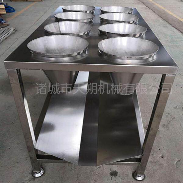 家禽鸭沥控血器毛鸡鹅控血池流水线备设预烫无品牌/脱毛血槽杀鸡