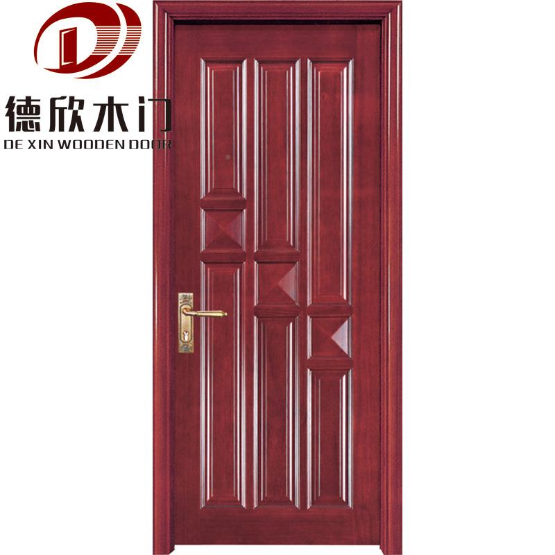 家复合门门套装门室内开放漆中-式原木简约685房间卧室实木厂门下