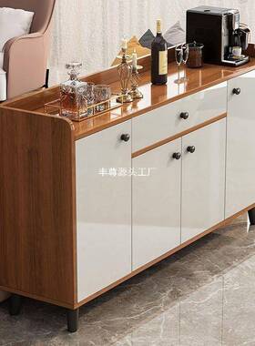 储物餐边柜边子备物餐柜柜轻奢简约现代客厅OYV墙置柜茶水柜家用