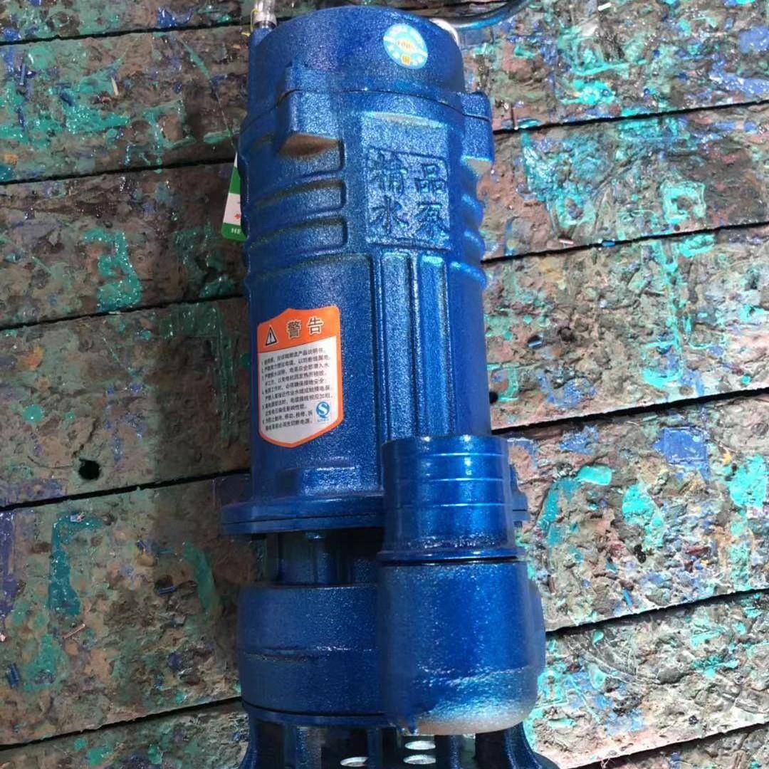 雨沃铜芯线75泵0W排泵用VXO小型家用农2寸潜水污水污泵抽水机