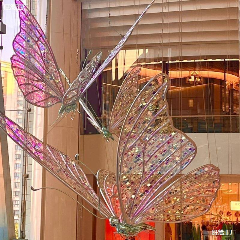 门大打卡摆件型婚礼蝴蝶装列鲜花活动店铺点饰EBO道具头巨商场美