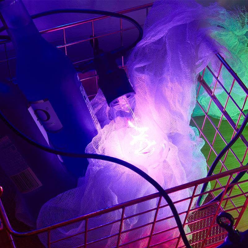 LE钨丝灯南晨-钨串户外防水复古G5040庭酒吧装院饰低D压LD灯泡灯E