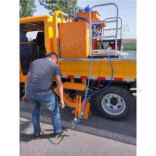 车载式划线机缸双泵全喷自动冷漆车载式标线机马双路标线887冷机