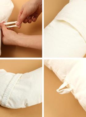 婴儿安定型偏头头宝宝侧睡纯棉枕RPJ哄睡枕防偏头压缩抚CPC认证