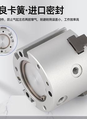 三爪卡523盘气/爪MHS3-16D20255/32/40/0//63/80SMC型气动手指气