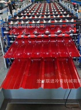 彩钢瓦塑设备不锈钢竹节80840琉璃仿古树脂瓦机橡0棉板脂仿树压瓦