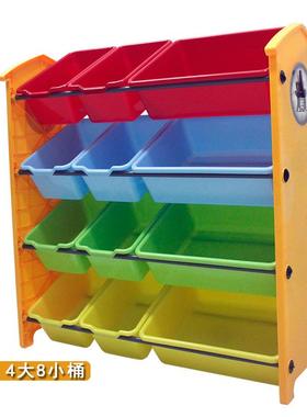 宝宝儿子童玩具收纳架箱容料多层大量幼儿塑园整理储物柜TFZ置物