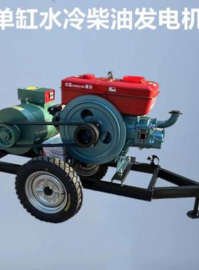 户外三相柴8千瓦外0千瓦电球三相3USQ80户油100kw柴3油发电机组