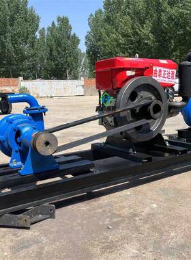 卧式柴油抽沙泵小型洗水淤泵3寸清沙泥沙洗IMB污沙泵