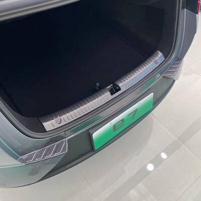 比迎亚迪E7改装专用纤碳维宾板Gn000001碳纤纹后护踏板内门槛条门