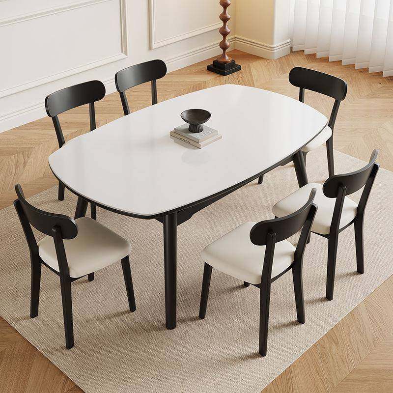 油岩板餐桌餐椭桌椅351组合家奶用小缩户型伸方圆折叠圆桌两用极,电子/电工,接线端子,淘宝优惠券,粉丝福利购,淘宝优惠卷