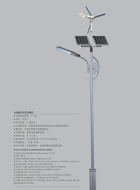 厂家风光互补太阳能灯市TYN-002政工建设夜间照明LED路太阳能程路