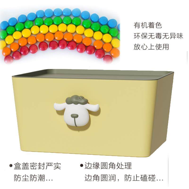 焕龙萌理MJK鹿头带盖塑服料衣大杂物桌面收纳盒整箱收纳箱特号柜,收纳整理,首饰盒,淘宝优惠券,粉丝福利购,淘宝优惠卷