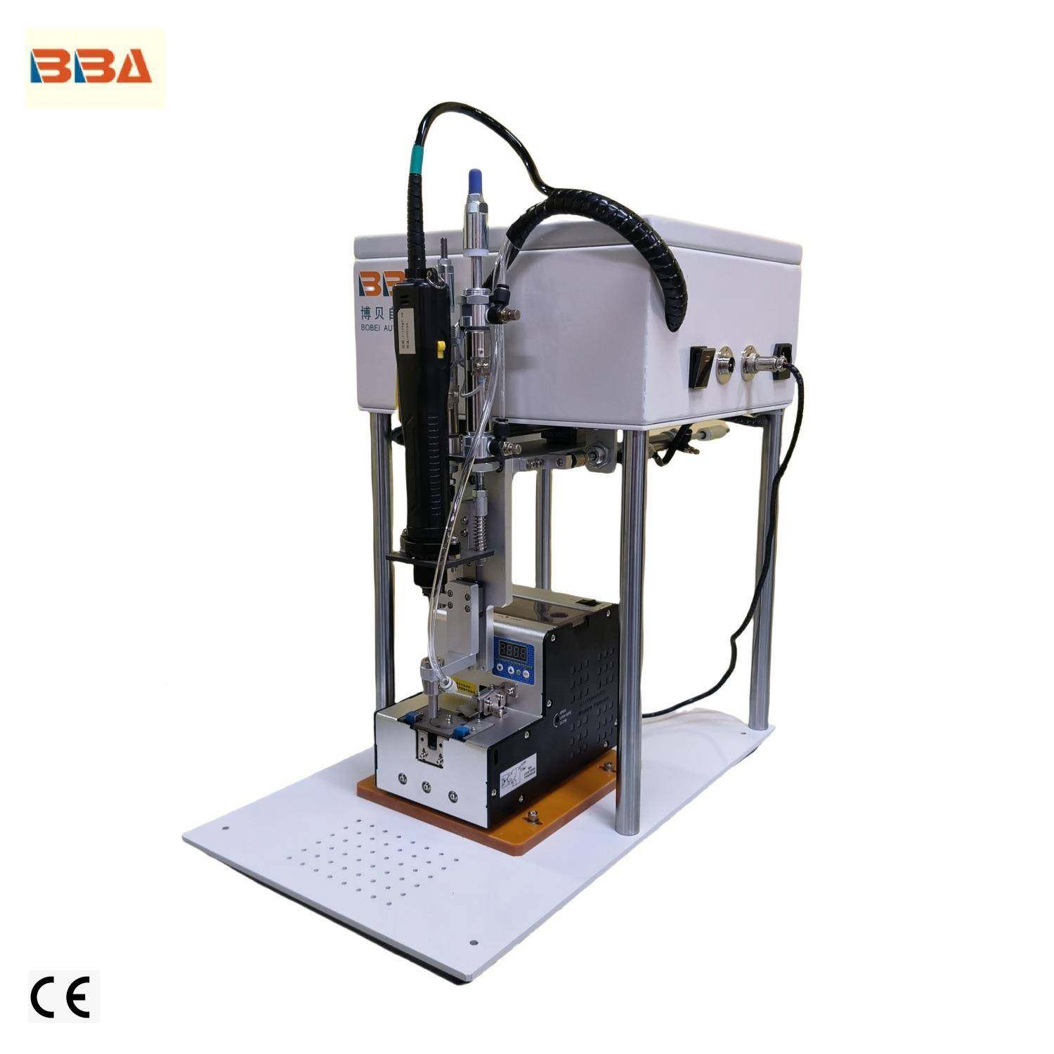 紧无品牌/博贝踏式取半自动脚打螺丝设备吸式锁螺丝机自动上料拧